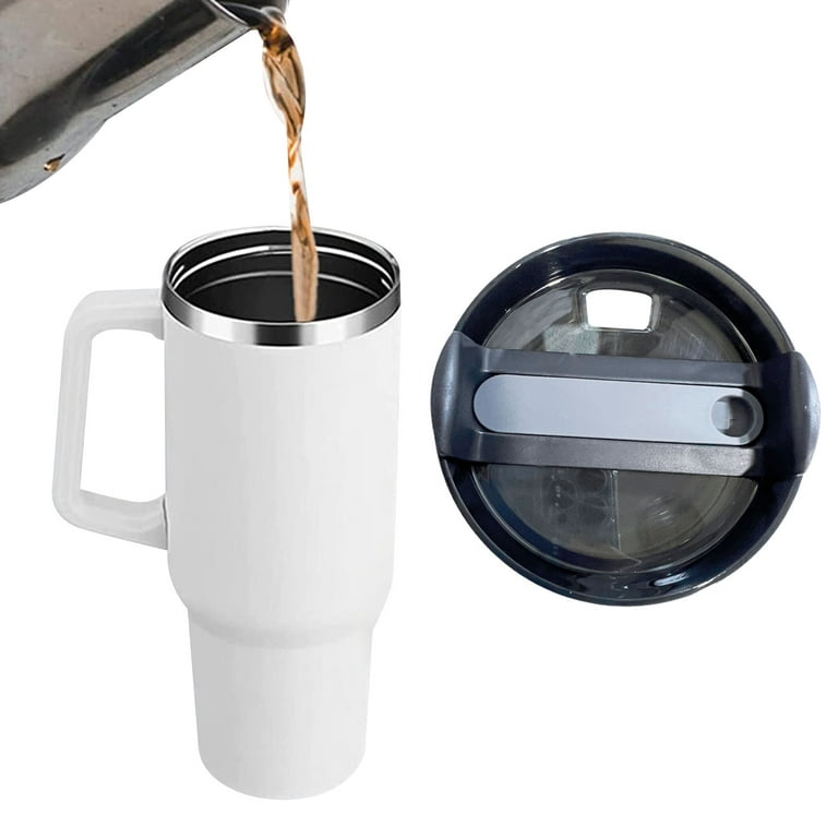 6Pcs Stainless Steel coffee lid Mug Lids Replacement Coffee Tumbler  Beverage Mug