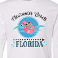 thumbnail image 4 of Inktastic Clearwater Beach Florida Trip Long Sleeve Youth T-Shirt, 4 of 5