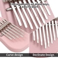 thumbnail image 4 of Riwcyla Kalimba Mini Thumb Piano 8 Keys Portable Musical Instrument Piano with Tune Hammer Gift for Adult Beginners Interesting Party Travel Thumb Piano Instrument, 4 of 6
