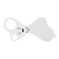 thumbnail image 2 of 30X & 60X Dual Lens Portable Handheld Magnifier with LED Light for Jewelry Checking, 2 of 2