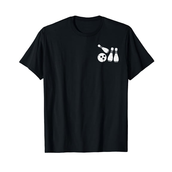 Bowling Pocket Sports Bowler Team Women Men Kids Boys Girls T-Shirt