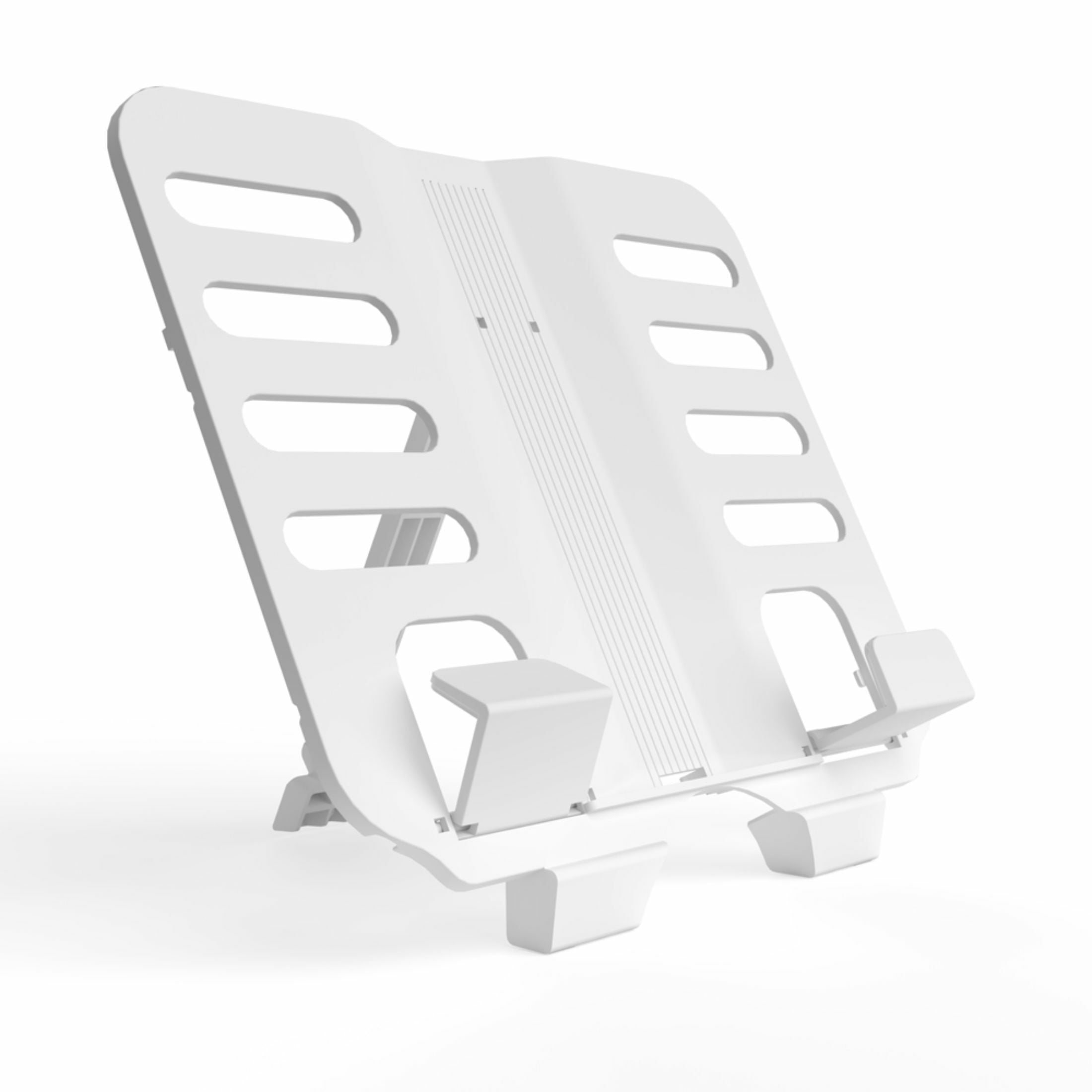 Limitless TotalDesk Portable Workstation Lap Desk with Adjustable Height and Tilt - White