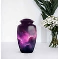 thumbnail image 7 of JAGASY Pink Galaxy Stars Urn for Ashes Adult Male - Purple Small Urns for Human Ashes Keepsake - Pink Clouds Decorative Large Urn - Cremation Urns Set for Mom & Dad - (1 Large 10", 4 Small 3"), 7 of 7