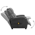 thumbnail image 3 of vidaXL Electric Massage Chair Anthracite Faux Leather, 3 of 5