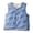 Blue, variant on Toddler Baby Winter Warm Jacket Outerwear Floral Button Padded Vest for Girls or Kids Boys Fall Clothes