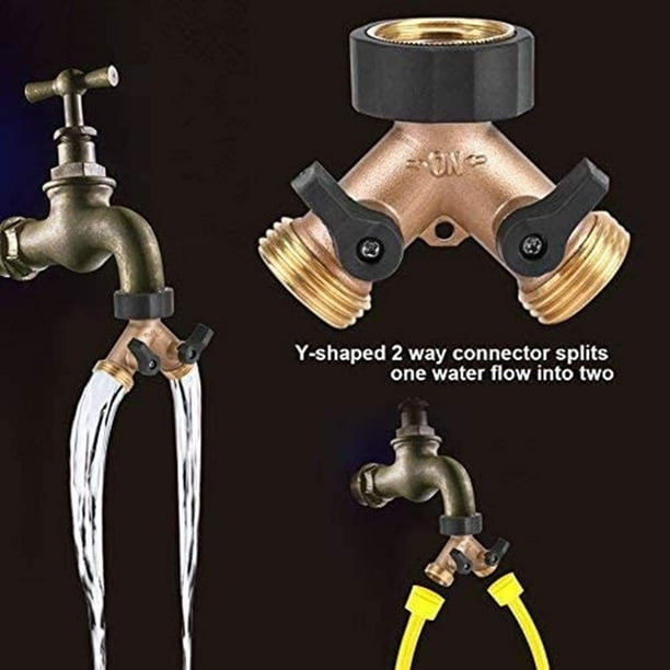 Accesorios Manguera Jardin Conector En Y, Conector De Manguera