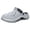 Grey, variant on Women's Men's Orthopedic Air Cushion Walking Sandals with Back Strap Waterproof Comfortable Barefoot Water Swimming Pool Slippers Garden Clogs for Indoor Outdoor Beige Size 8