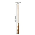 thumbnail image 2 of FESTFENDS Professional White Guzheng Duster Brush with Long Handle Soft Cotton Bristles for Musical Instruments, 2 of 8