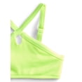 thumbnail image 2 of Weekend Academy Girls Solid Rib Bikini Swim Set, 2-Piece, Sizes 4-18, 2 of 4