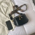 thumbnail image 2 of Bolsa La correa del pecho de la PU de la moda empaqueta la cremallera de los de Crossbody del cuero de la cera del aceite para el viaje Ndcxsfigh Para Estrenar, 2 of 9