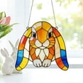 thumbnail image 1 of Jienlioq Easters Acrylic Style Window Hanging Farm Ornament for Home Window Garden Farm Decor Gift, 1 of 7