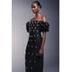 thumbnail image 3 of Vestido Bellabarnetten Yarera sin tirantes con vendaje de perlas, 3 of 5