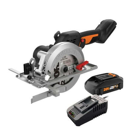 UPC: 0845534022193 | Worx WX531L 20V WORXSAW 4.5  Cordless Compact Circular Saw