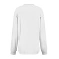thumbnail image 5 of Sweatshirt for Women Women's Fashion Long Sleeve Shirts Loose Fitted Crewneck Basic Tops Casual Outfits, 5 of 5