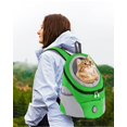 thumbnail image 4 of Cheap!Code Mochila para Perros, Mochila Transpirable, Ajustable para Perros Y Gatos con Fondo Impermeable, Correas Acolchadas para Los Hombros, Mochila para Perros De Viaje, 4 of 7