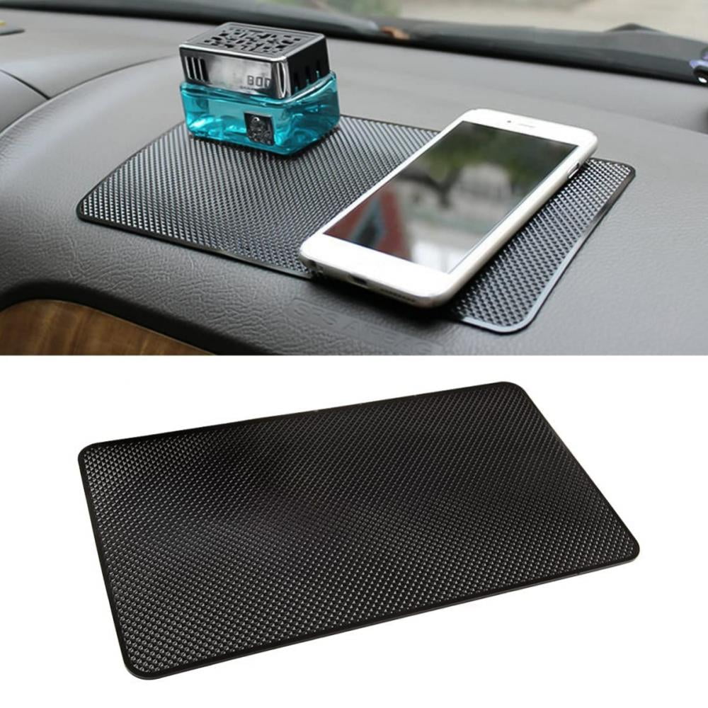 1pcs Nano Gel Magic Sticky Anti Slip Mat Car GPS Mount Holder Accessories Black