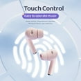 thumbnail image 6 of True Wireless Cute Earbuds Bluetooth Kawaii Headphones for Girls Small Mini Tiny Ear Buds for Kids Noise Cancelling Earbuds TWS Earphones Kids Wireless Earbuds for iPhone Android, 6 of 7