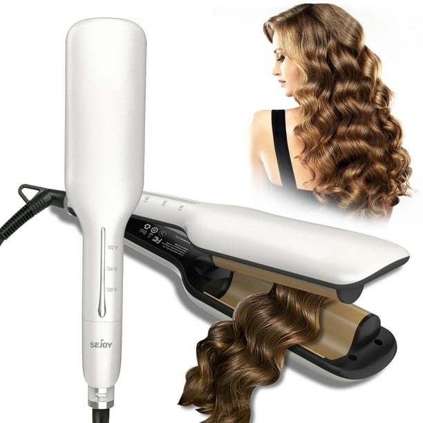 Sejoy 25mm Egg Roll Hair Curling Iron Hair Curler Beach Waver