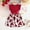 Wine, variant on ATOGUTA Cute Dresses for Little Girl 4T-8 Sleeveless Dresses Casual Flared Dresses Summer Outfits Red