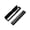 Black, variant on AOOOWER Portable Toothbrush Storage Case, Metal Hard Shell with Drying Holes for Travel Packing, Bathroom Use, and Daily Carry