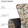 thumbnail image 4 of Yayeee Faucet Mat for Kitchen Sink 30" Diatomite Long Splash Guard Pad, Brown Bird Floral Pattern, 4 of 7
