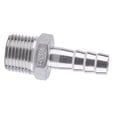 thumbnail image 1 of Conector de Manguera de Púas de Montaje de tubería de Rosca macho SS304 de acero inoxidable BSP 1or8 "~ 3or4", Adaptador de 15 mm, Junta de Montaje rápido de Plomería, Fácil, 1 of 7