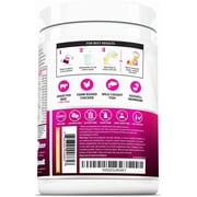 Vitauthority Multi Collagen Peptides Hydrolyzed Collagen Burn Powder, Unflavored, 30 servings