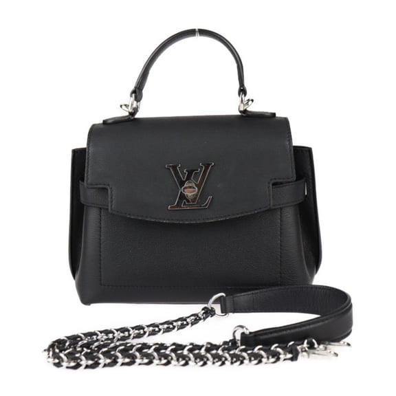 Pre-Owned LOUIS VUITTON Louis Vuitton Lockme Ever Mini Handbag M20997 Grained Calf Leather...