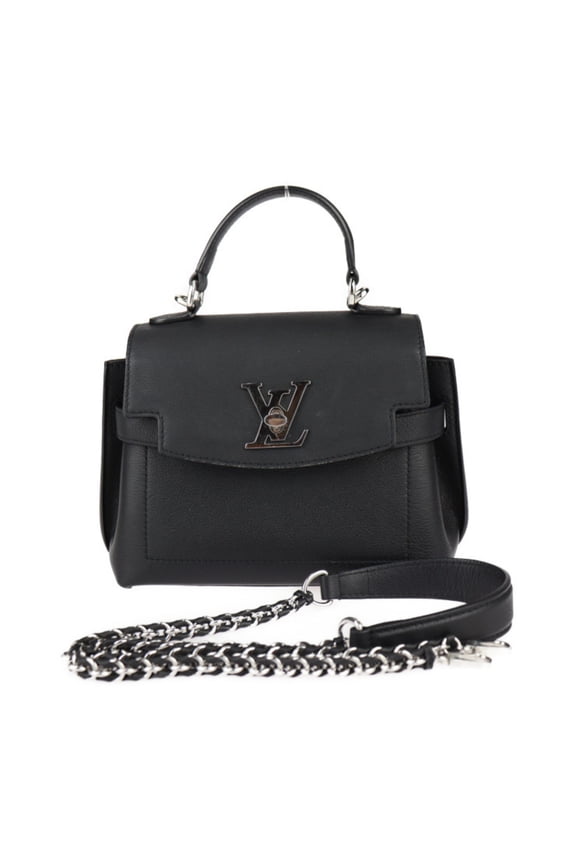 Pre-Owned LOUIS VUITTON Louis Vuitton Lockme Ever Mini Handbag M20997 Grained Calf Leather...
