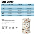 thumbnail image 6 of Bixox Men's Mushrooms And Butterflies Printed Shirt Sleeveless Fitness Tank Top-3X-Large, 6 of 7