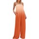 thumbnail image 1 of VISgogo Mono para mujer, tirantes finos, color degradado, pantalones largos sueltos de pierna ancha para fiesta informal VISgogo  moda, 1 of 7