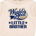 thumbnail image 3 of Inktastic Little Brother Worlds Best Toddler Hoodie, 3 of 4