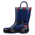 thumbnail image 3 of Rugged Bear Boys  Rainboots without Loops, Blue Shark, 2, 3 of 5