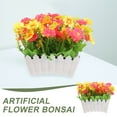 thumbnail image 3 of Raindrops Artificial Fall Flowers Potted for Home Decor, 3 of 6