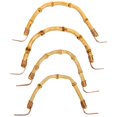 thumbnail image 1 of 4 Pcs Ceramic Kettle Wood Kettle Grip Wired Teapot Handle Rattan Teapot Handle, 1 of 3