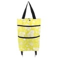 thumbnail image 1 of Cqxid Sacs pour Visage et Rangement à Moins de 10 $ Sac Chariot Pliable avec Roues Sac de Magasinage Pliable Chariot de Magasinage Portable Sac de Magasinage Réutilisable Sac d'Épicerie avec Roues Sac Chariot de Magasinage, 1 of 2