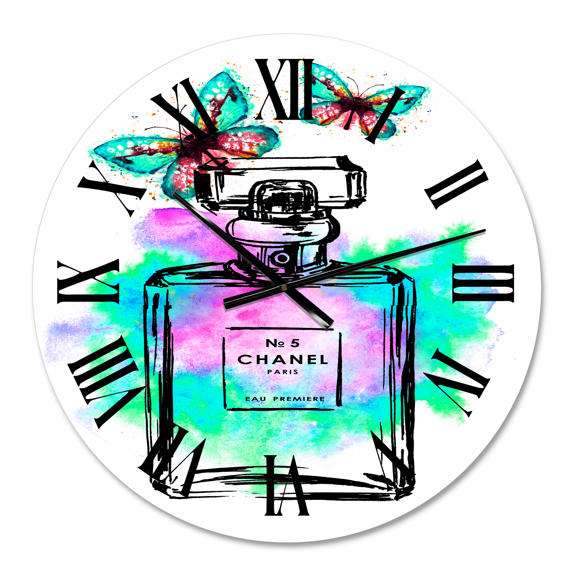Designart 1 in Quartz Modern/Contemporary Wall Clock