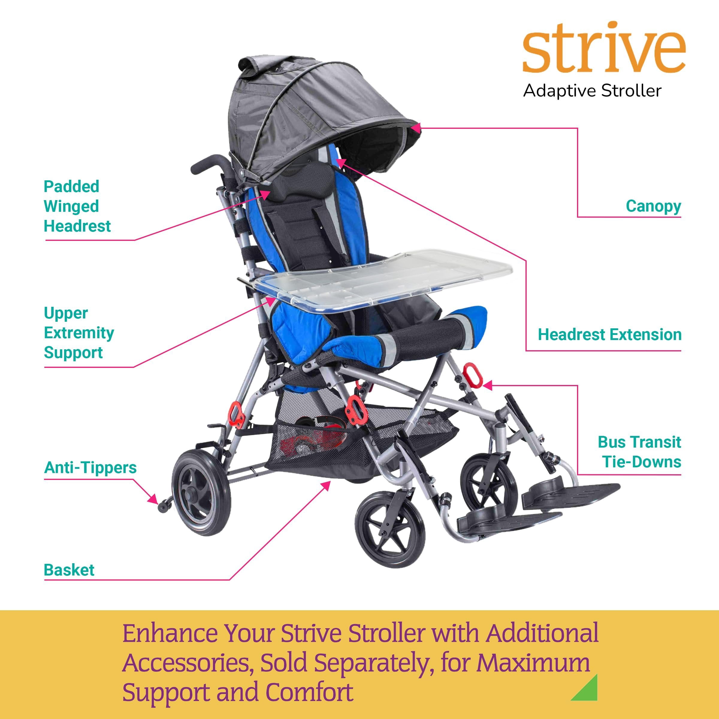 Ziggo ST8804 Anti Tippers for Stroller