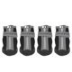 thumbnail image 3 of Bota para Perros Impermeable Reflectante Cálido Transpirable Prevenir Resbalones Suela Blanda Zapatos para Mascotas para Cachorros Deportes al Aire Libre Negro Tipo 2, 3 of 5