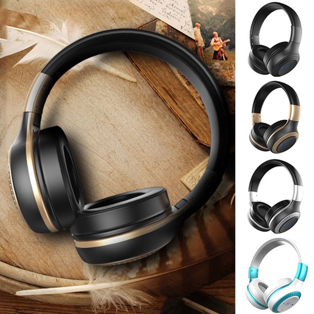 Twowood auricular Auriculares de música estéreo inalámbrico universal con auriculares estéreo con micrófono