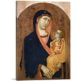 thumbnail image 1 of ARTCANVAS Modonna And Child Canvas Art Print by Ambrogio Lorenzetti - Size: 18" x 12" (1.50" Deep), 1 of 9