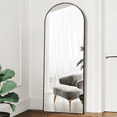 TinyTimes 65"x22" Arched Full Length Mirror Freestanding Floor Mirror Modern Wall Mounted Full