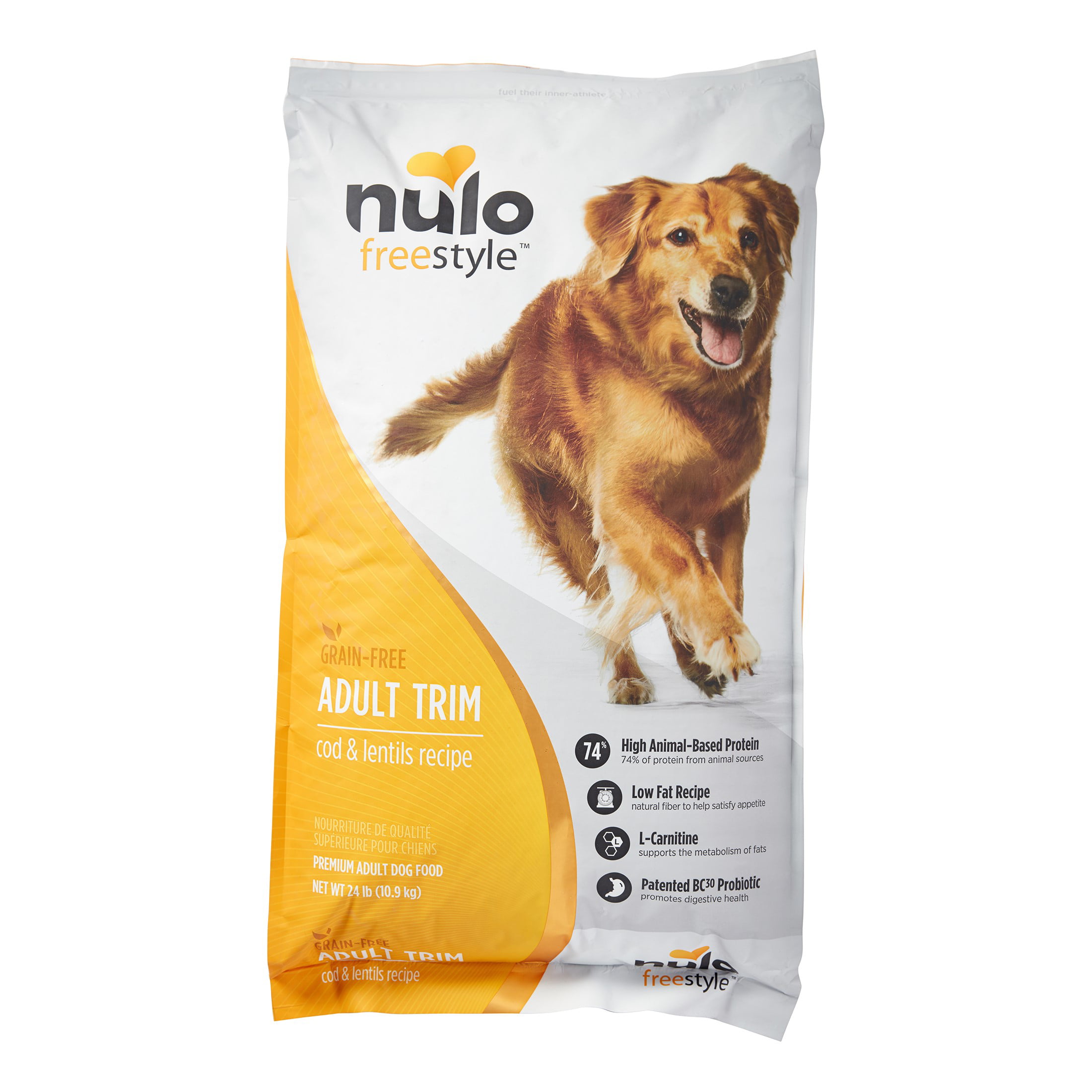 Nulo Freestyle Grain-Free Adult Trim Cod & Lentils Adult Dry Dog Food