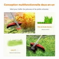 thumbnail image 4 of 52cc 2-Stroke Gas Powe Weed Eater, Grass Trimmer 2 in 1 Weed Wacker 2.2KW 8500RPM Multi-Functional Gas String Trimmer for Home Garden, 4 of 6