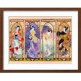 thumbnail image 2 of Art.com Oriental Gate Art Print by Haruyo Morita, Brown Frame Wall Art, 21" x 17", 2 of 5