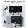 thumbnail image 2 of Syntech Link Cable 16 FT Compatible with Oculus/Meta Quest 3/Meta Quest 3S, Quest2/Pro/Pico 4/Ultra Accessories and PC/SteamVR, High Speed PC Data Transfer, USB 3.0 to USB Cable for VR Headset, Black, 2 of 4