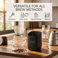 thumbnail image 2 of Espresso Scale and Digital Coffee Bean Dosing Cup with LED Display 500g/0.1g High Precision Fits 58mm Portafilter Rechargeable, 2 of 10