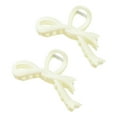 thumbnail image 1 of 2 unidades de pinzas para el pelo con lazo y cinta, accesorios para el pelo de mujer, horquillas, diademas y pinzas con cinta, 1 of 5