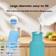 thumbnail image 5 of DIDUBUY 16 Pack Silicone Travel Bottles Set, Leak Proof TSA Approved Refillable Toiletry Containers with Storage Bag for Shampoo Lotion Body Wash, 5 of 11