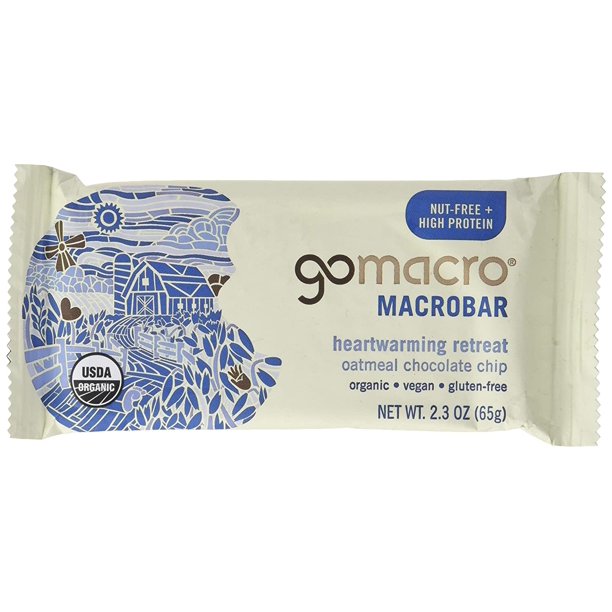 gomacro oatmeal chocolate chip bars
